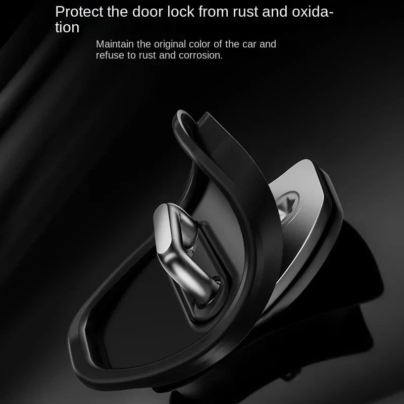4 pcs Extendable Silicone Car Door Lock Covers Waterproof Rust-proof Protection For ST Line ST MK3 MK5 Puma Fiesta Focus MK4 Car