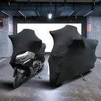 Universal Indoor Motorcycle Covers UV Protector Cover Bike Motor Scooter Dustproof Cover Elastic Fabric M-4XL for Motor & Bikes