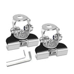 2PCS LED Work Light mounting Bracket Universal Hood Led Light Bar Mount Bracket Foglight lamp Holder for Off Road Jeep Truck SUV