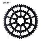 GOLDIX 53-39T 52-36T 50-34T 48-32T 46-30T specification road bicycle crankset chainring suitable for SHIMANO and SRAM 10 11S 12S