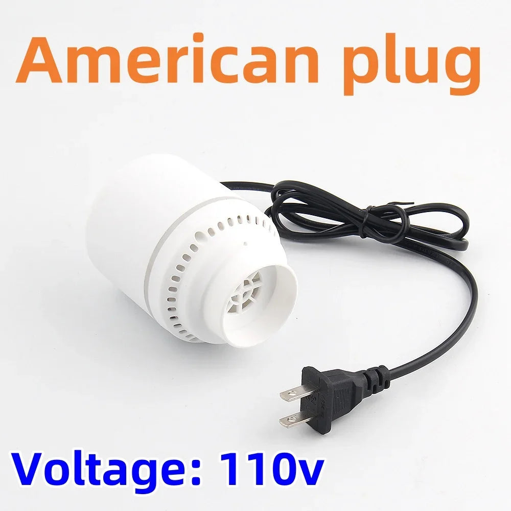 Electric Air Pump for Vacuum Bags, EU, USA, UK, Japan Plug, Suitable for Clothes Storage Bags Labor-saving Compression Tool