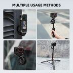 Flymile Magnetic Quick Release Mount Metal Bracket Phone Teleprompter Base for Insta360 Ace pro 2 Accessories Video Shooting