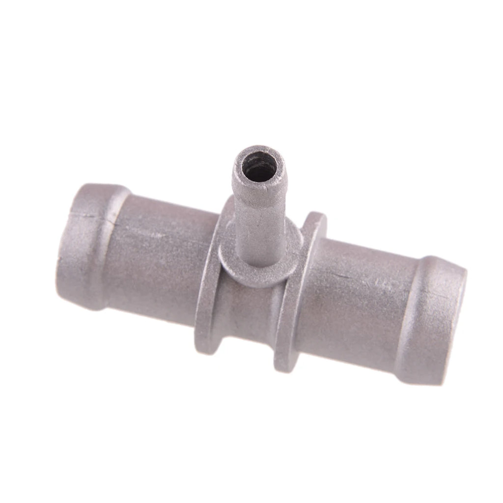 2Pcs 3/4'' 5/16'' 3/4'' Silver 20mm-8mm-20mm Tee Heater Hose Coolant Reducer Fitting Water Connector Universal New