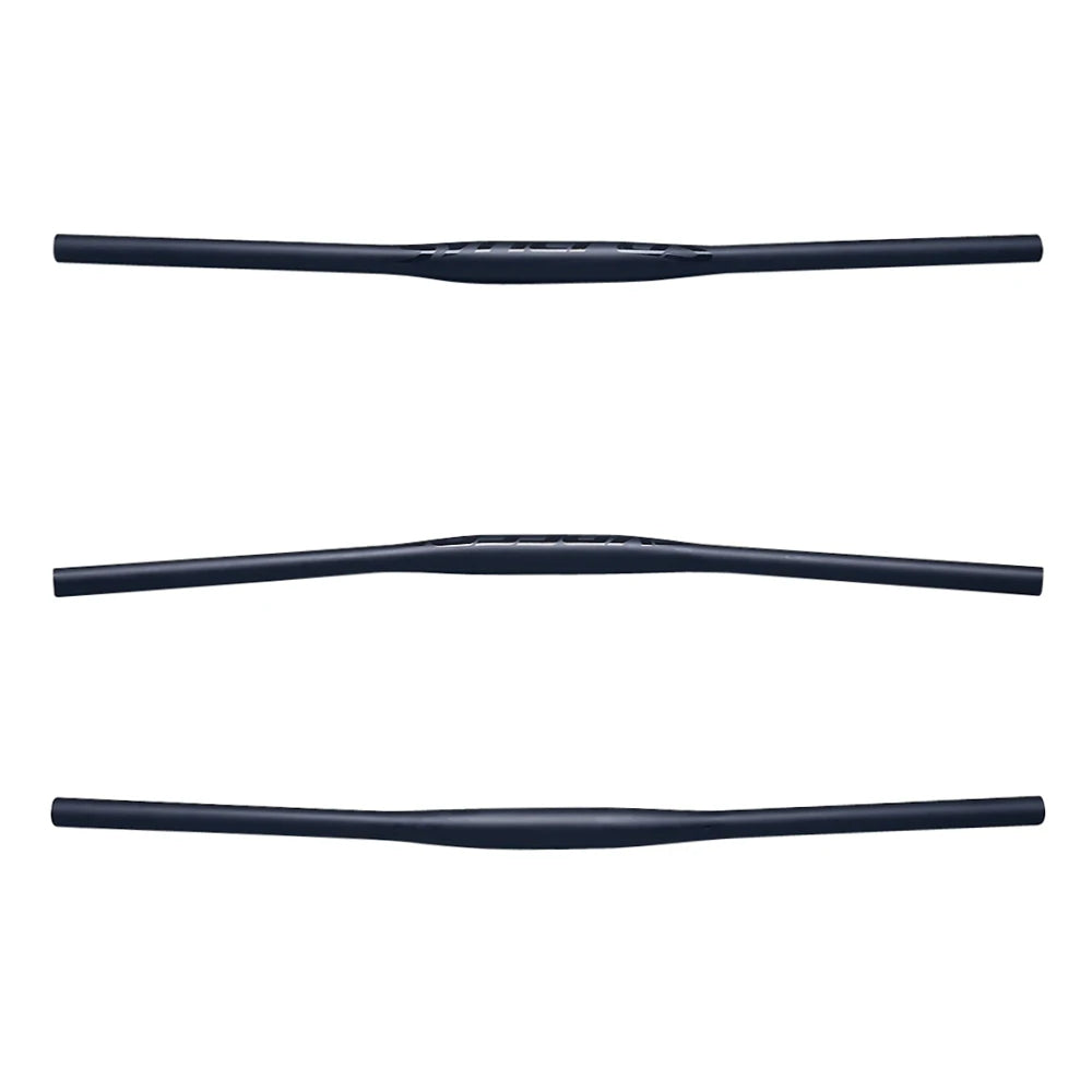 Syncros Carbon Fiber MTB Flat Handlebar 31.8mm Clamp 9° Sweep 580-760mm Black