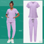 Scrub Sets Uniform Women Joggers Hospital Accessories Medical Surgical Gown Pharmacy Healthcare Work Wear Unisex Mens Scrub Soft