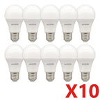 10pcs/lot LED bulb E27 AC 110V 220V 3W 8W 9W 12W 15W 18W 20W 24W LED A60 G45 lamp Saving Cold Warm White Bulbs for Home Light
