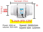 Exhaust Fan Home Mute Inline Duct Fan Bathroom Exhaust Fan Ventilation Equipment Kitchen Bathroom Wall Mounted Air Purifying Ve
