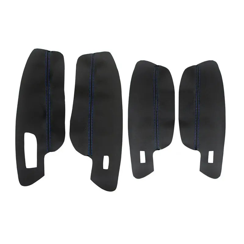 Soft Leather Armrest Cover For VW Golf 7 2014 2015 2016 2017 2018 4pcs Car Door Panel Armrest Cover Sticker Trim Interior Parts