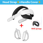 Upgraded Adjustable Head Strap For Quest 3/3S Replacement Headband For Quest 3S Comfort Wear Elite Strap Headwear VR Accessories