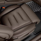 Universal Suede Cover Memory Foam Leg Support Thick Padding Non-slip Car Seat Cushion Adjustable Seat Extender