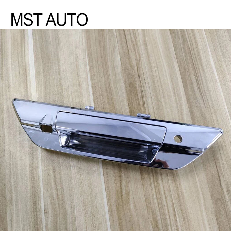 Tailgate Door Handle With Camera Key Holes Black Or Chrome 69090-0K110 For Toyota Hilux Revo 2015-2021 690900K120