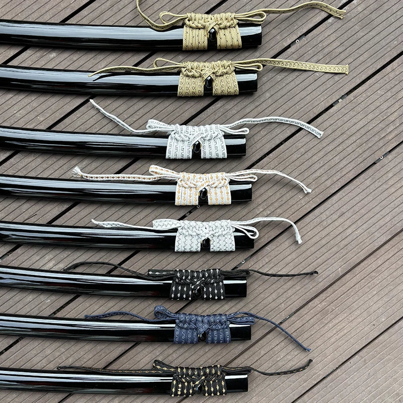 Sageo For Japanese Sword Saya Wrapping, Hand Knitting, Fabric, Polyester Rope, Sword Accessories,250cm Length, Brand New 2024