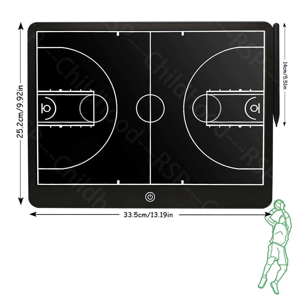 8.5/16-Inch LCD Electronic basketball/Football/handball/rugby/ice hockey/volleyball Coaching Tactical Board for Sports Training