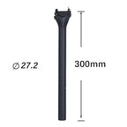 ELITAONE Carbon Bicycle Seat Post 135g Lightweight 27.2/30.9/31.6mm Unidirectional Matte Road And MTB Bike Seatpost 63C