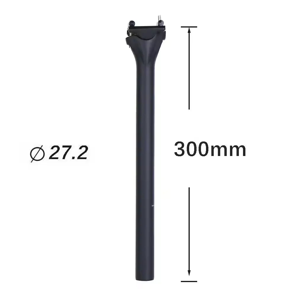 ELITAONE Carbon Bicycle Seat Post 135g Lightweight 27.2/30.9/31.6mm Unidirectional Matte Road And MTB Bike Seatpost 63C