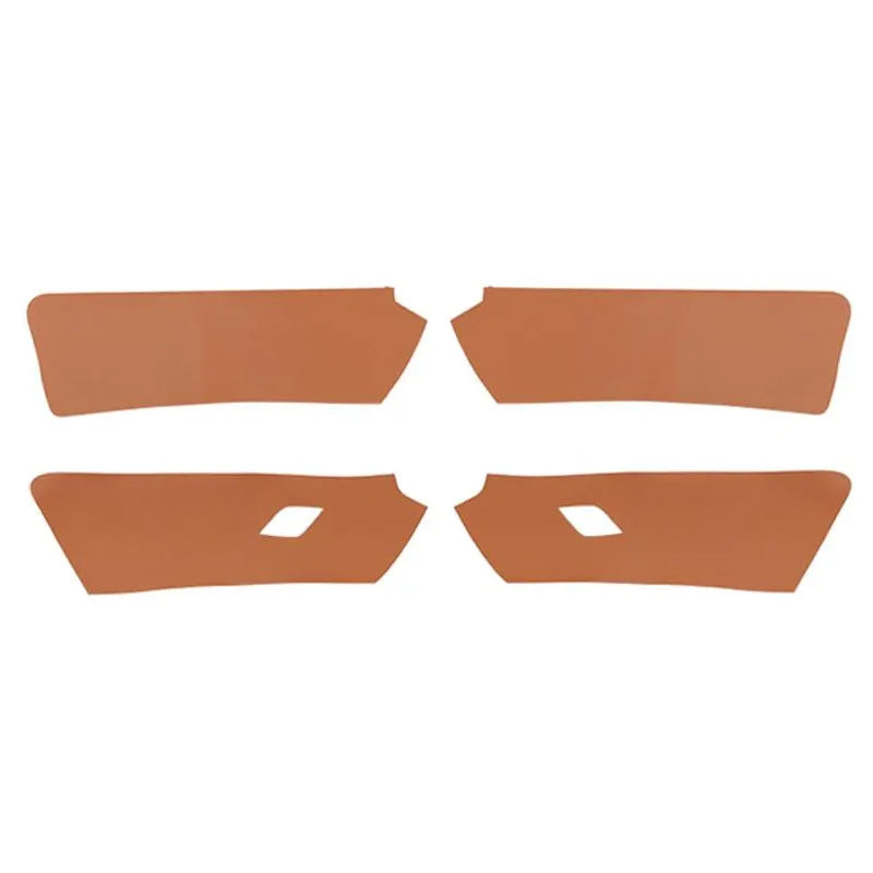 Soft Leather Armrest Cover For VW Golf 7 2014 2015 2016 2017 2018 4pcs Car Door Panel Armrest Cover Sticker Trim Interior Parts