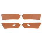 Soft Leather Armrest Cover For VW Golf 7 2014 2015 2016 2017 2018 4pcs Car Door Panel Armrest Cover Sticker Trim Interior Parts