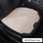 Car Seat Cover Linen Cotton Set Car Seat Cushion Soft Universal Seat Cushion Chair Protector Pads Auto Seats Cover Accessories