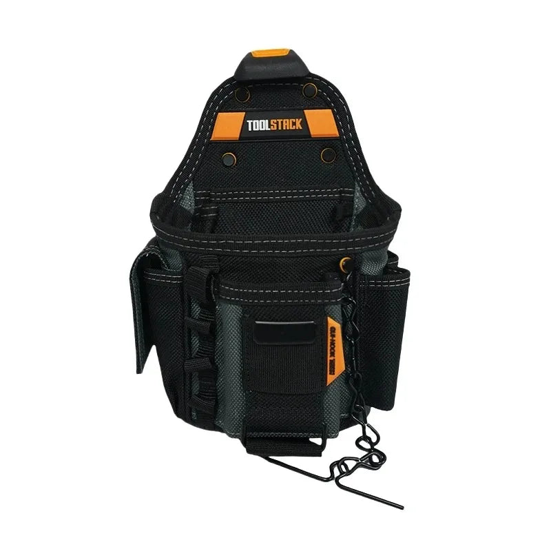Toolstack Electrician Tool Pouch Belt Small Multi-Pocket Utility Tool Bag