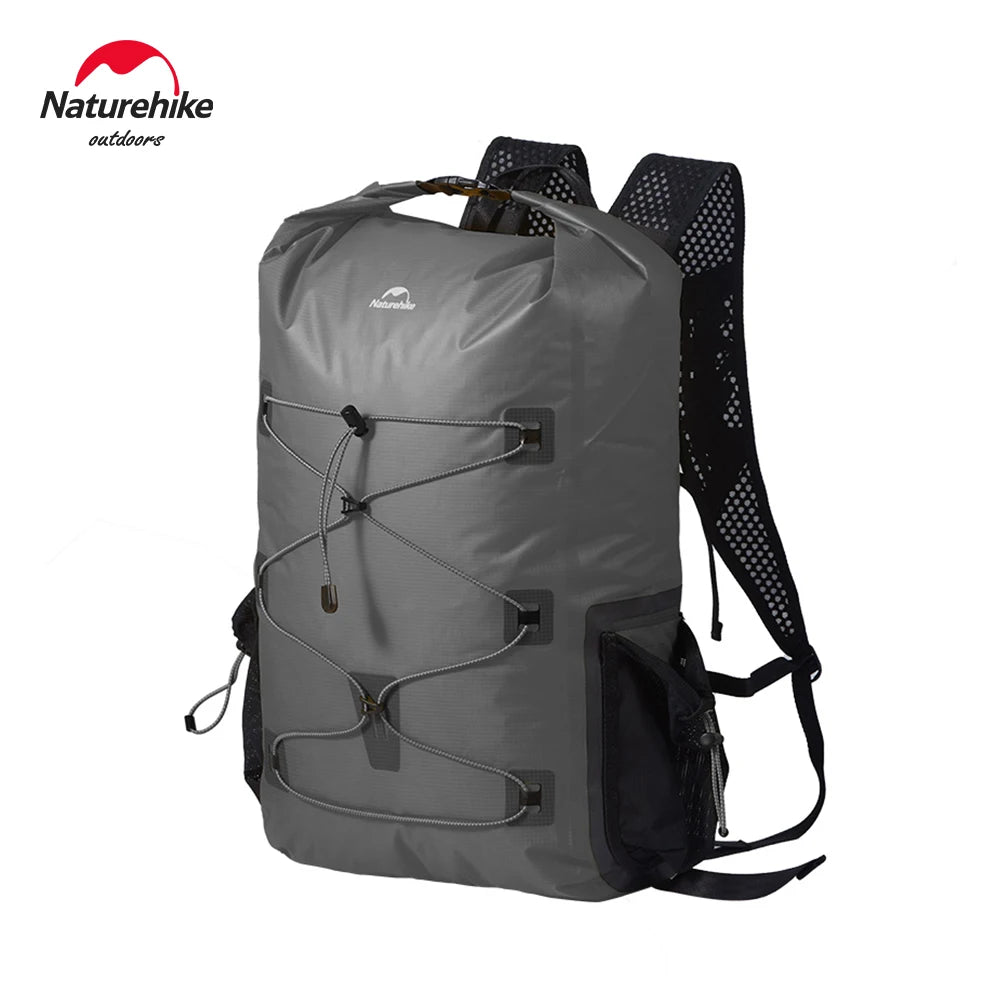 Naturehike Waterproof Dry Backpack IPX6 Polyester 18L/25L for Swimming Rafting Trekking