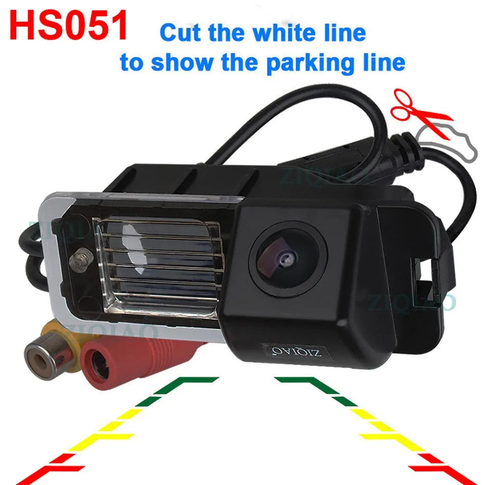 ZIQIAO for Volkswagen Golf 6 MK6 Polo 6R Passat CC Magotan Bora Dedicated HD Reverse Rearview Camera HS051