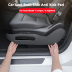 For Tesla Model Y Juniper Launch / 3 Highland Seat Both Side Anti-Kick Pad Seat Anti-scratch Protective Car Interior Accessories