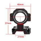 Marcool Tactical 25.4/30mm One-piece Ring Mount with Quick Release Aluminum Alloy Mount