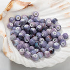 6# 8# 100pcs China Ceramic Colorful Beads Bandmade Procelain Bead For Jewelry Making #A507C