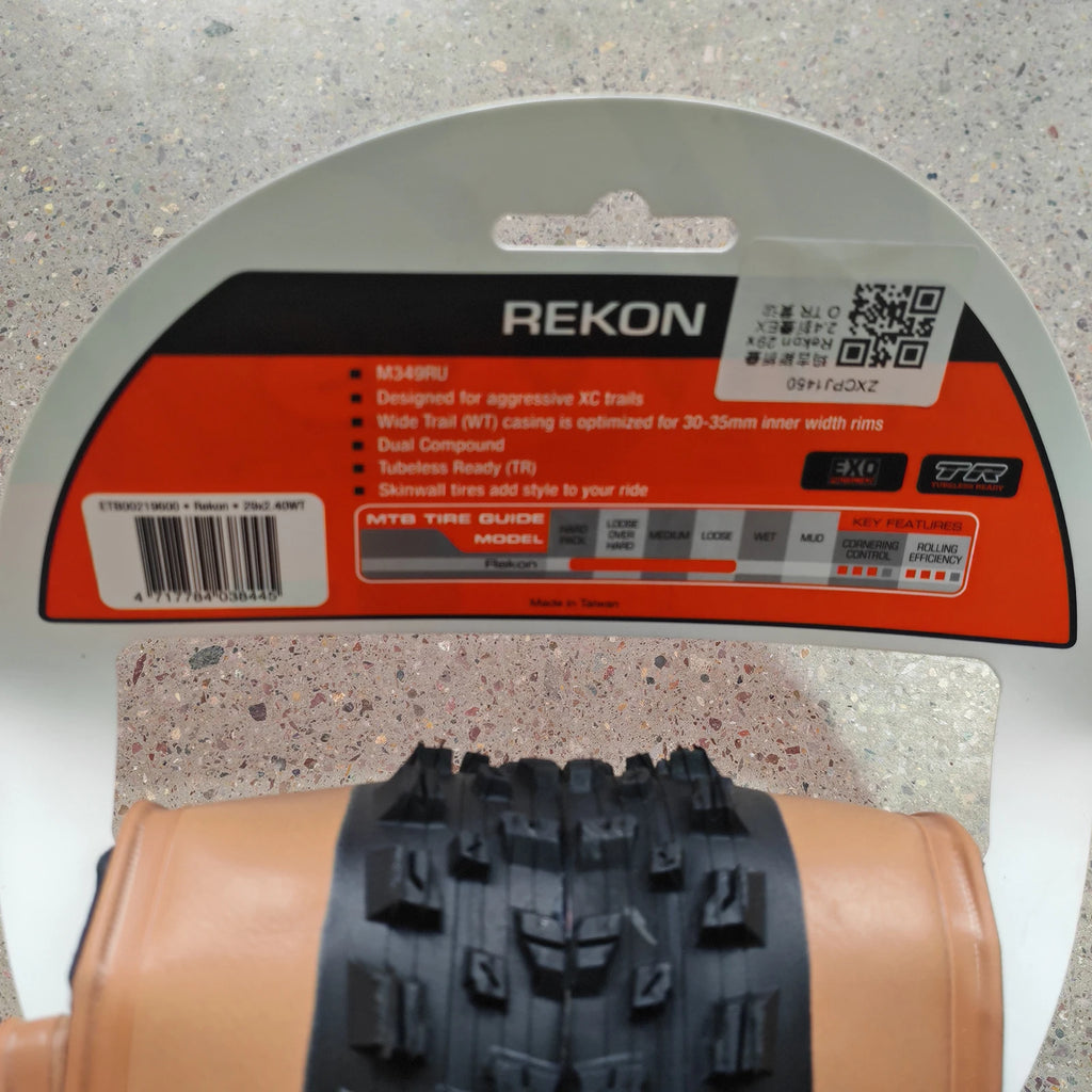 1pc MAXXIS 29 Tubeless Tire Rekon 29*2.4 29*2.6 EXO TR MTB Mountain Bike Tire For XC Trails Bike Parts Bicycle Accessories