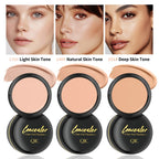 Waterproof Full Coverage Concealer for Tattoos, Scars - Natural Finish Foundation for All Skin Tones & Types