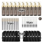 Eyelash Shampoo Cleaning Tools Include 60ML Empty Bottle Foam Dispenser Eyelash Brush Storage Bag Cleaning Nose Brush Eyelash