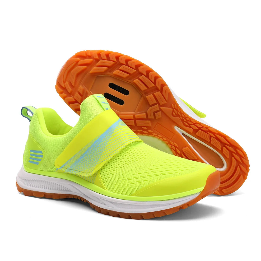 Women's SPD MTB Cycling Shoes Hard Sole Indoor Spin Bike Sneakers, Sizes 36-42