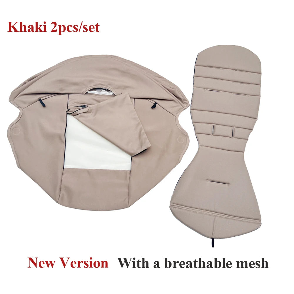 khaki 2pcs