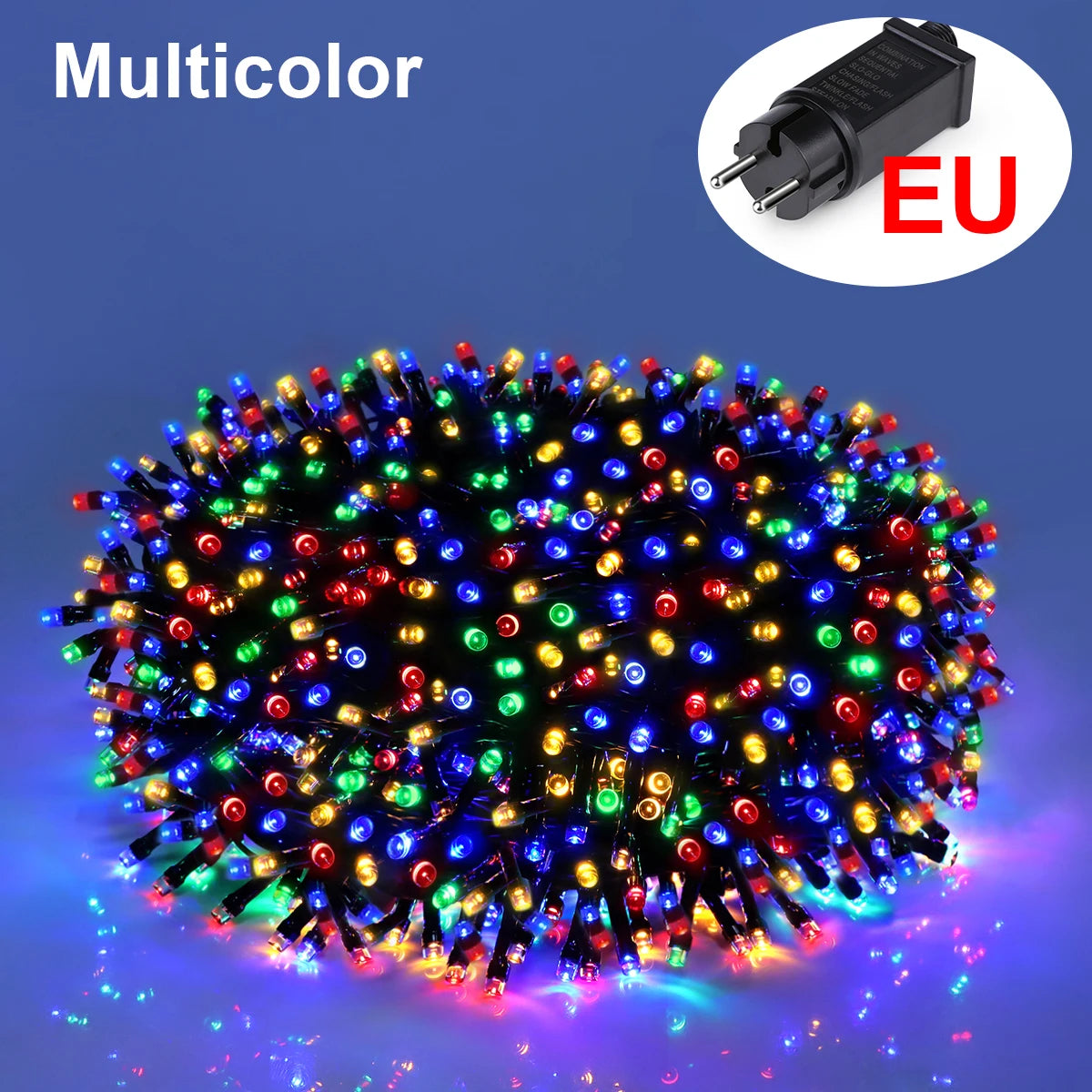 Multicolor-EU Plug / 100M 1000LEDs