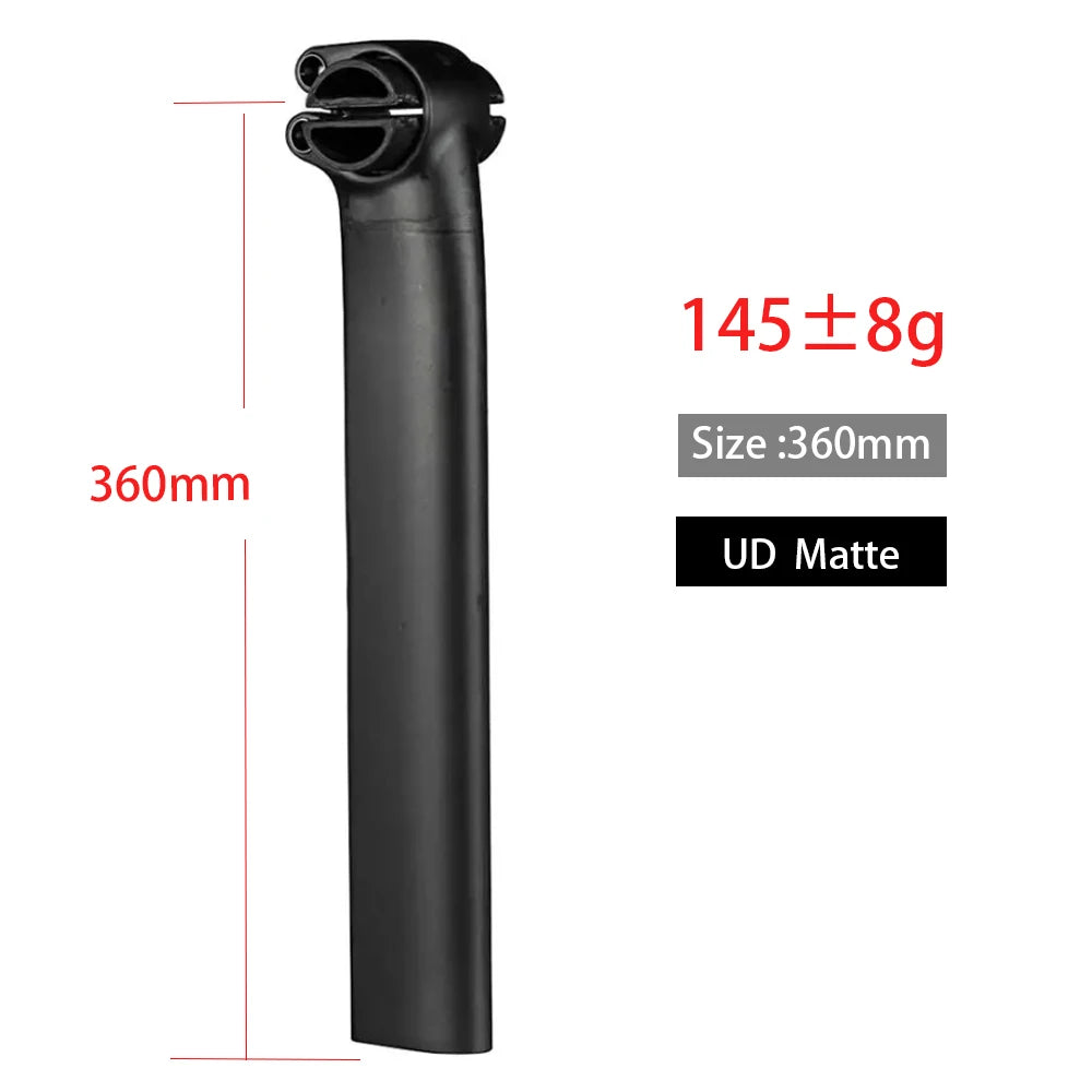 ELITAONE Merida Reacto Carbon Seatpost 260/310/360mMM 5mm Offset Seat Tube Bicycle Parts 125G