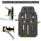 Rhinowalk Side Rack Extender Special For Motorcycle Bag MJX2004 Durable Metal Accessories