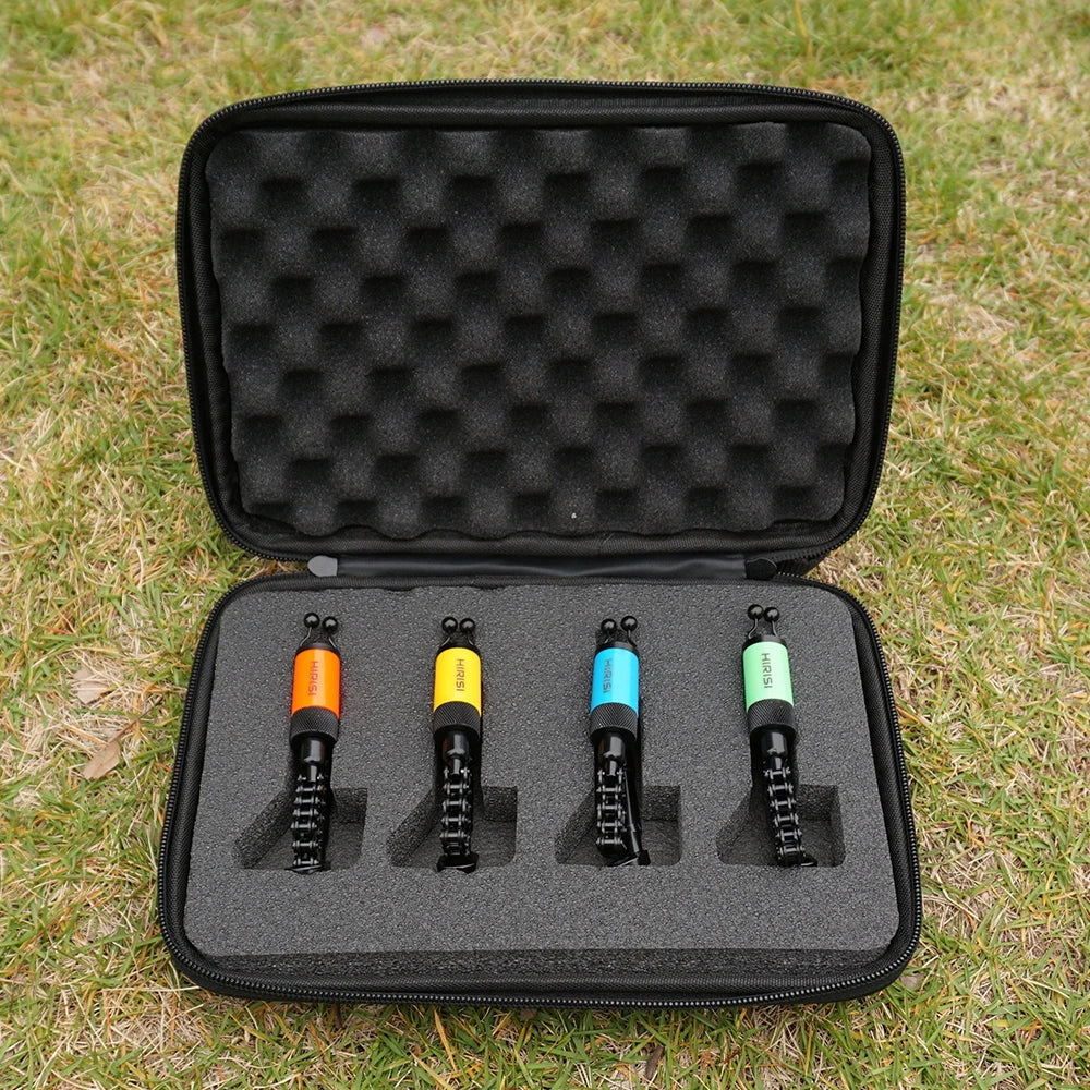 Hirisi Carp Fishing Swingers Set in Box for Fishing Alarms Bite Indicator B2004 for Carp Coarse Fishing Accessories