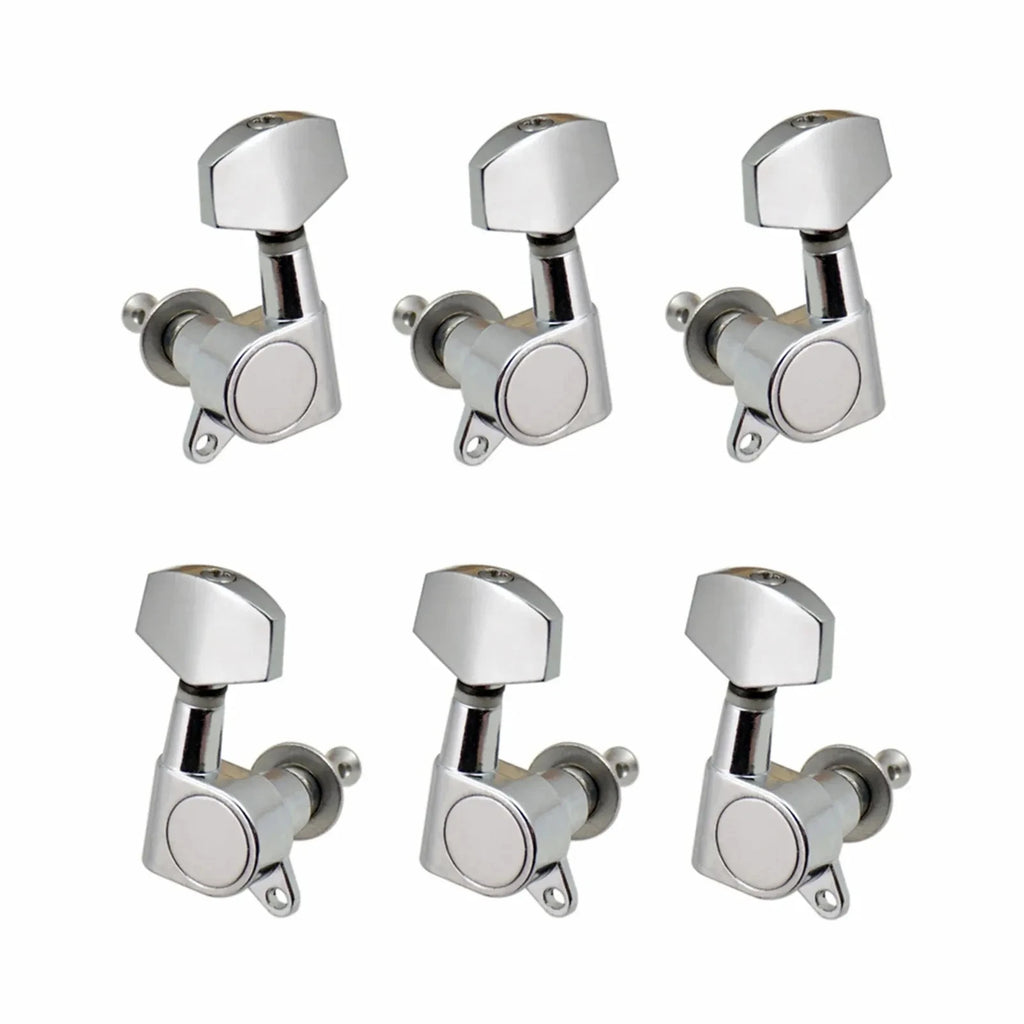 6 Pieces Guitar Tuner Pegs, Tuning Pegs Keys Machine Heads Set, Electric Guitar Tuning Keys, Locking Tuners for Guitar