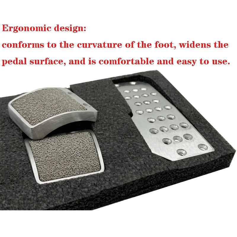 Universal replacement car pedals manual Mugen foot rest automatic racing mugen pedal Aluminium brake clutch foot pedal pad cover