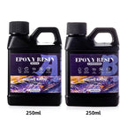 1:1 Ratio Epoxy Resin Kit Anti-Yellowing Newly Formulated Crystal Clear Epoxy Resin Kit for Casting Molds DIY Jewelry Resin Art