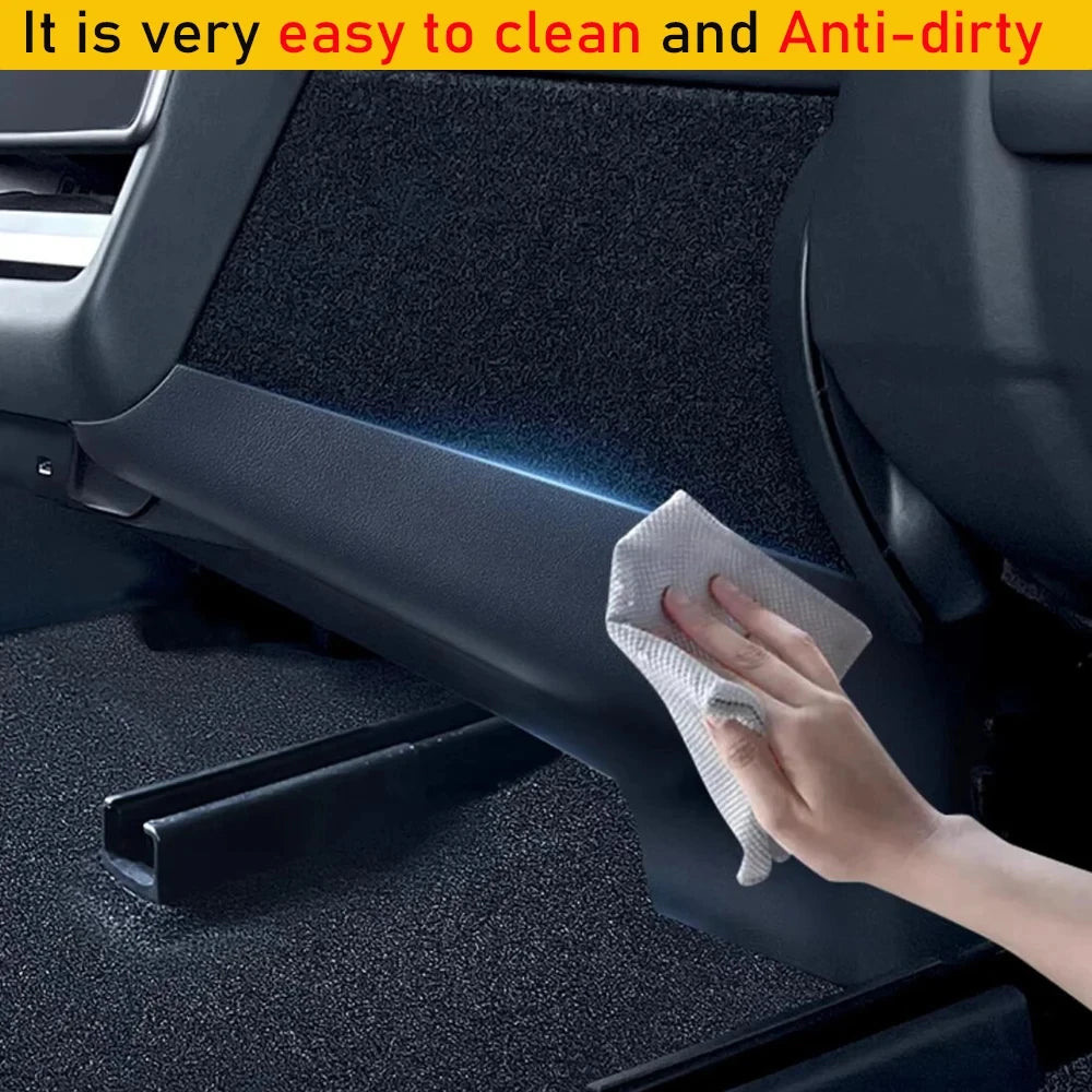 Rear Anti Kick Cover Protector Trim for Tesla Model Y Juniper Model 2025 2026 Air Condition Vent Outlet Kick Pad Mat Accessorie