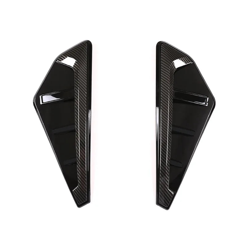 For BMW X5 G05 X5M F95 2019-2022 car styling ABS black front fender side shark gill side air outlet cover trim Car Accessories