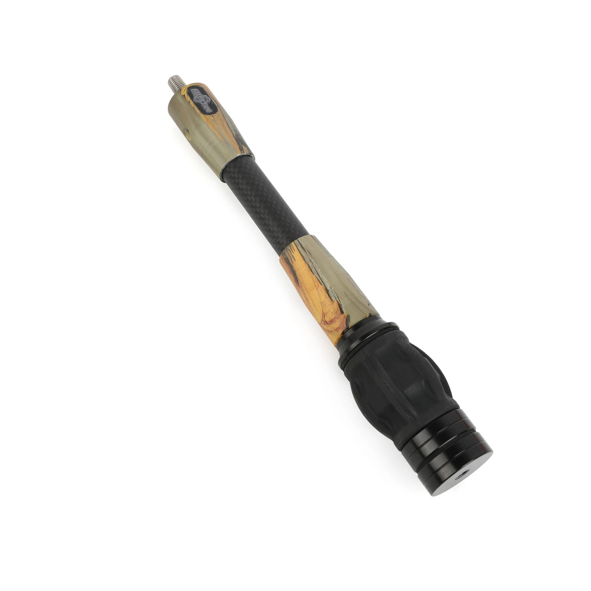 Archery Bow Stabilizer 3K Carbon Fibre Rod Stainless Steel Counterweight Bow Arrow Hunting Shooting Target Damper Shock Absorber