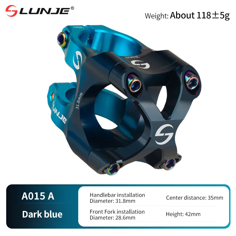 Handlebar Stem  Aluminum Alloy MTB Road Bike Stem  Ultralight High strength Short 31.8MM Bicycle CNC Stem DH/AM/XC Bicycle Parts