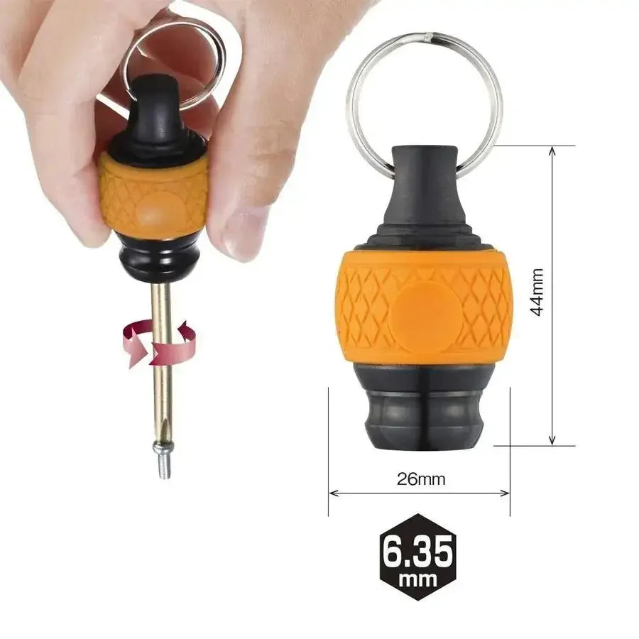 VESSEL QB-22V QB-22R QB-22Y QB-22G QB-22K2GV QB-22K2RY Ball Grip Quick Coupler, Portable Bit Holder Screwdriver Bit Adapter