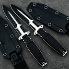 Multi-Purpose Hunting Straight Knife Full Tang Fixed Blade Knives 7Cr13Mov Steel Nylon Fiber Handle Outdoor EDC Utility Knives