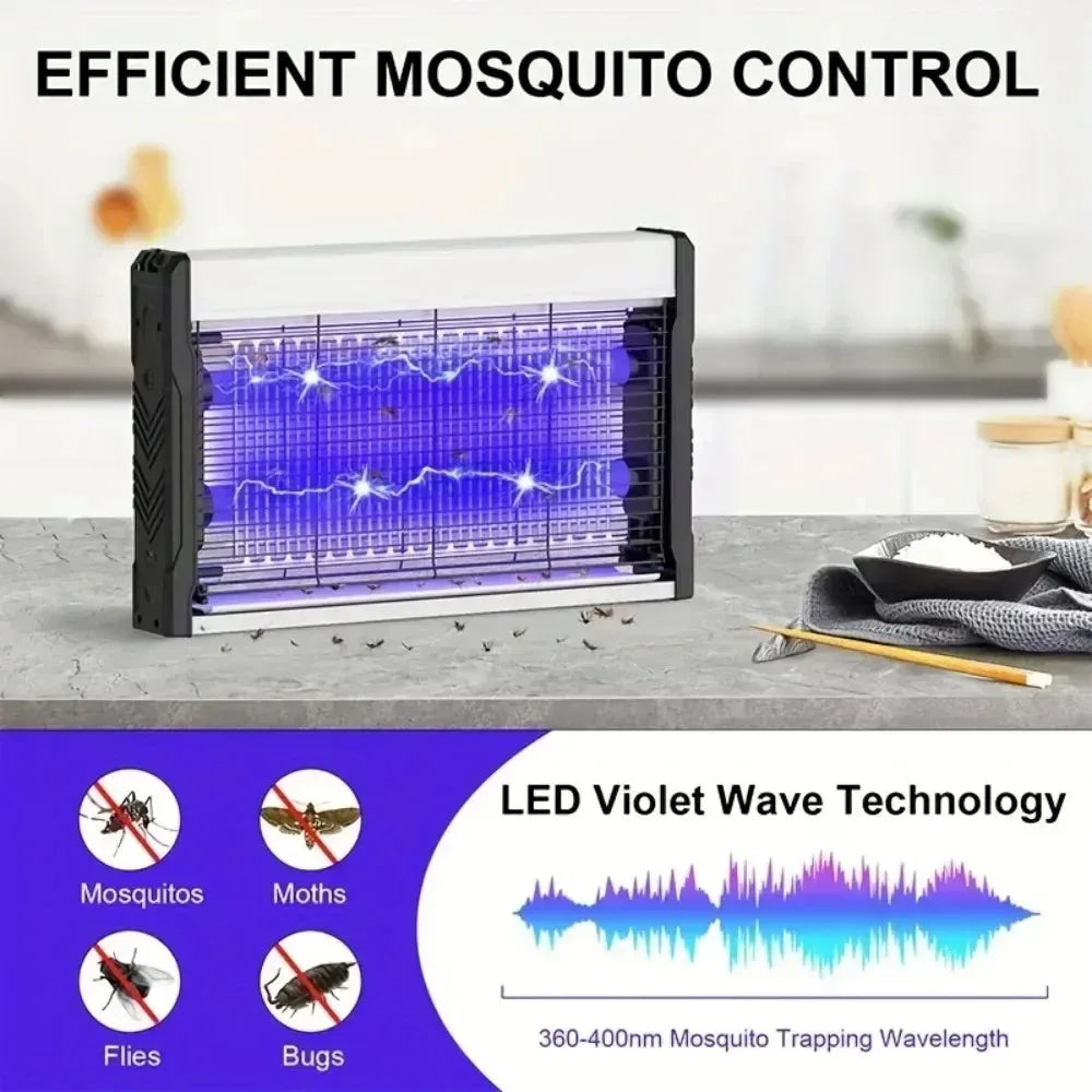 JOYINLED Mosquito Killer Lamp UV Light Insect Trap Fly Catcher for Bedroom Indoor Pest Control Anti Mosquito Repellent Fly Trap