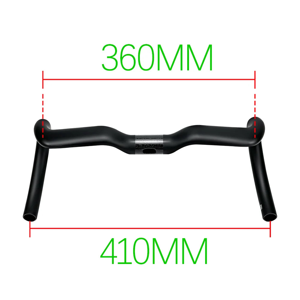 BALUGOE Bike professional competition competitive Carbon Road Bicycle Handle All internal cables Lift the 20MM handalebar UCI