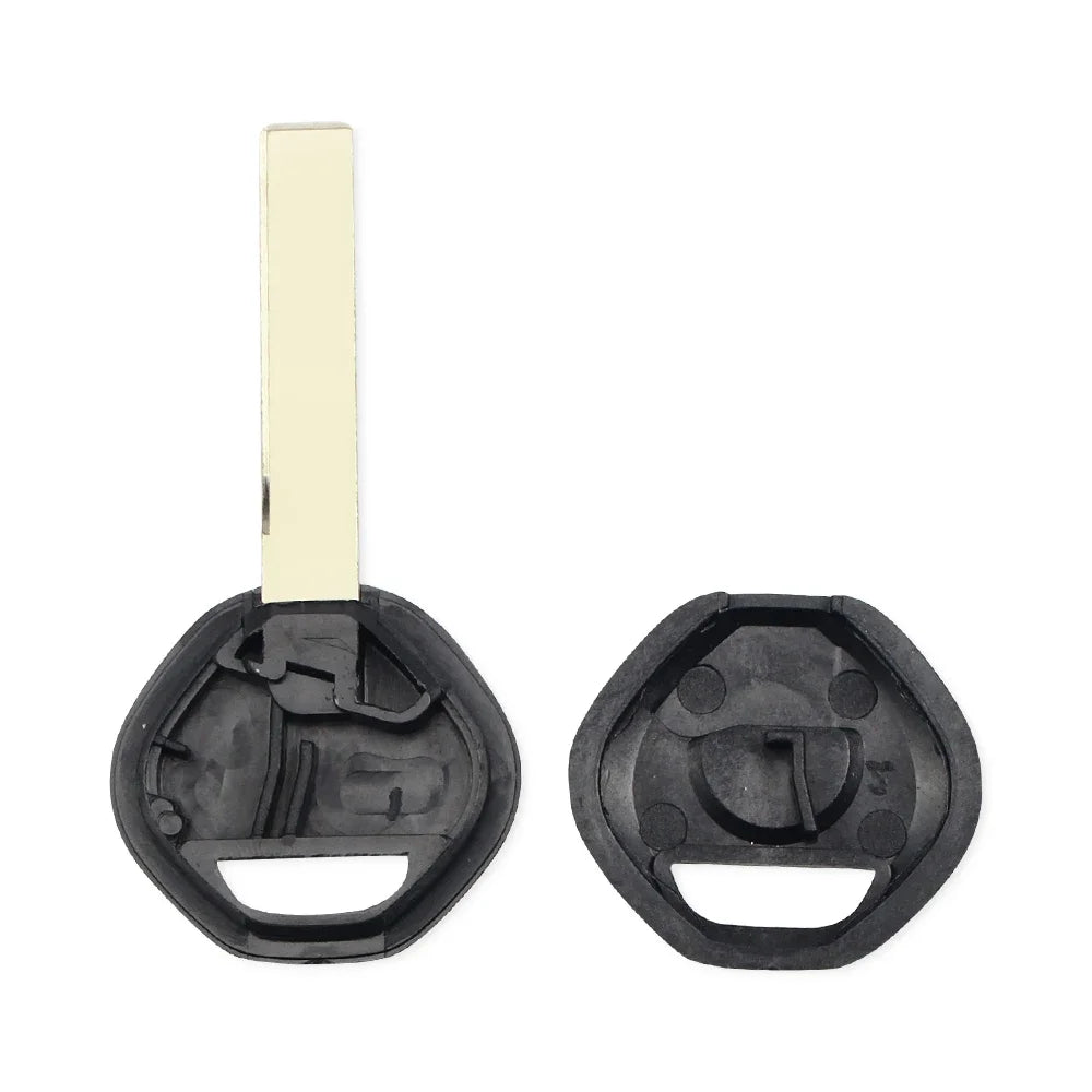 KEYYOU 10pcs Transponder Blank Key Shell Fob HU58/HU92 Blade for BMW 3 5 6 X3 X5 Z4