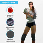 AVIVOR Elbow Pads, Volleyball Elbow Guard, Martial Arts Striking Protection,Wrestling Basketball Compression Padded Sleeve